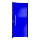 Porta Lambril com Puxador Super 25 210cm x 90cm Brimak Abertura Esquerda Azul Porta Lambril com Puxador Super 25 210cm x 90cm Brimak Abertura Esquerda Azul