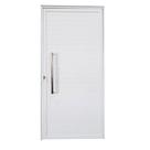 Porta Lambril de Alumínio Branco com Puxador Linha Veneza