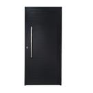 Porta Lambril de Alumínio Preto com Puxador Linha Roma Porta Lambril de Alumínio Preto com Puxador Linha Roma