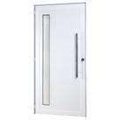 Porta Lambril de Giro com Puxador e Visor Topsul 210x100cm Esquadrisul Abertura Direita Branco