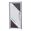 Porta Lambril Duna com Puxador Super 25 210cm X 100cm Brimak Abertura Direita Porta Lambril Duna com Puxador Super 25 210cm X 100cm Brimak Abertura Direita