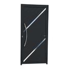 Porta Lambril Duna com Puxador Super 25 210cm X 100cm Brimak Abertura Esquerda Porta Lambril Duna com Puxador Super 25 210cm X 100cm Brimak Abertura Esquerda
