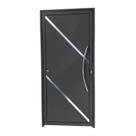 Porta Lambril Duna com Puxador Super 25 210cm X 90cm Brimak Abertura Direita Porta Lambril Duna com Puxador Super 25 210cm X 90cm Brimak Abertura Direita