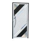 Porta Lambril Oasis com Puxador Super 25 210cm x 90cm Brimak Abertura Esquerda Mix Preto Porta Lambril Oasis com Puxador Super 25 210cm x 90cm Brimak Abertura Esquerda Mix Preto