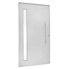 Porta Lambril Pivotante com Puxador e Visor Topsul 220x100cm Esquadrisul Abertura Direita Branco Porta Lambril Pivotante com Puxador e Visor Topsul 220x100cm Esquadrisul Abertura Direita Branco
