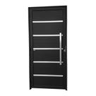 Porta Lambril Premium com Puxador Super 25 210cm X 100cm Brimak Abertura Direita