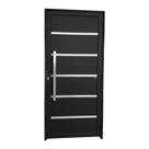 Porta Lambril Premium com Puxador Super 25 210cm X 100cm Brimak Abertura Esquerda