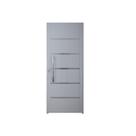 Porta Lambril Solara com Puxador 90 x 2.10 Branca Lado Direito - Hale