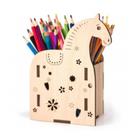 Porta Lápis Cavalinho Mdf Cru 3mm