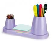 Porta Lápis/Clips Lilas Pastel Waleu