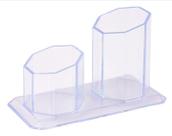 Porta Lapis E Clips Cristal Waleu