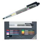 Porta-lápis e conjunto de chumbo Pentel Multi 8 Set PH802ST Porta-lápis e conjunto de chumbo Pentel Multi 8 Set PH802ST