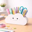 Porta Lápis Nuvem Organizador De Mesa Infantil Decorativo