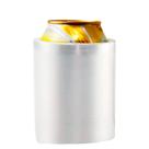 Porta Lata - Latinha Cerveja 350ml alumínio e isopor Térmico - Cromada