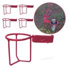 Porta Lata para Suporte Vara de Pesca com Parafuso Fluorescente Ideal para Pesca Noturna Kit com 5 Unidades