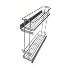 Porta Latas Duplo JL Max Lateral 125x440x450mm Cromado Jomer