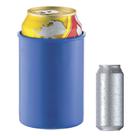 Porta Latinha Lata Parede Dupla Refrigerante Malta Azul Porta Latinha Lata Parede Dupla Refrigerante Malta Azul