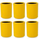 Porta Latinha Termico 350ml Isopor Latinha Cerveja Camisinha Bar Lanchonete Restaurante Kit 6 Unidades