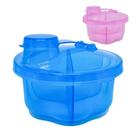 Porta Leite em Pó bebe 3 divisórias Com Dosador Porta Whey Porta Leite em Pó bebe 3 divisórias Com Dosador Porta Whey