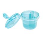 Porta Leite Em Pó Com Divisórias Removíveis Azul Buba Porta Leite Em Pó Com Divisórias Removíveis Azul Buba