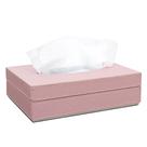 Porta Lenço De Papel Em material sintético Cor Rosa Millennial
