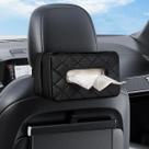 Porta-lenços de papel para carro VETERBONE Standard Porta-guardanapos de carro preto Porta-lenços de papel para carro VETERBONE Standard Porta-guardanapos de carro preto