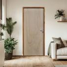 Porta Lisa Mescla 210x60 Batente 09 CM Fechadura Comum Interna Rodam Abertura Direita Porta Lisa Mescla 210x60 Batente 09 CM Fechadura Comum Interna Rodam Abertura Direita