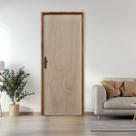Porta Lisa Mescla 210x80 Batente 11 CM Fechadura Interna Rodam Abertura Direita Porta Lisa Mescla 210x80 Batente 11 CM Fechadura Interna Rodam Abertura Direita