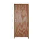 Porta Lisa Mescla Batente Ecológico 14 CM Fechadura Externa Cromada 82 X 2.10 Direito - Hale Porta Lisa Mescla Batente Ecológico 14 CM Fechadura Externa Cromada 82 X 2.10 Direito - Hale