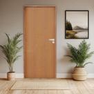 Porta Lisa Padrão Batente Ecológico 1 Fechadura 803/09 Inox 82 X 210cm Rodam Abertura Esquerda Porta Lisa Padrão Batente Ecológico 1 Fechadura 803/09 Inox 82 X 210cm Rodam Abertura Esquerda