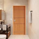 Porta Lisa Padrão Imbuia Belíssima 7 Batente Ecológico 09 Fechadura Stilo Wc 82 X 2,10 D Porta Lisa Padrão Imbuia Belíssima 7 Batente Ecológico 09 Fechadura Stilo Wc 82 X 2,10 D