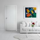 Porta Lisa Prime Batente Ecológico 11 Fechadura Stilo Externa 72 X 210 Abertura Direita