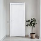 Porta Lisa Uv Batente Regulável 13cm a 19cm Fechadura Wc 62cm X 210cm Rodam Abertura Direita Porta Lisa Uv Batente Regulável 13cm a 19cm Fechadura Wc 62cm X 210cm Rodam Abertura Direita
