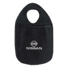 Porta Lixo Automotivo Carpete com Logo Bordado Nissan Porta Lixo Automotivo Carpete com Logo Bordado Nissan