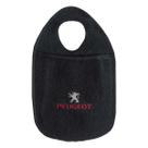 Porta Lixo Automotivo Carpete com Logo Bordado Peugeot Porta Lixo Automotivo Carpete com Logo Bordado Peugeot