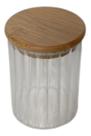 Porta Mant Com Tp De Bambu Cane 200ml Vd Borossilicato Wolff