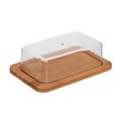 Porta manteiga com tampa eco kitchen 20x13x7cm - Mimo Style