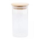 Porta Mantimento de Vidro Borossilicato com Tampa de Bambu 1L 29468 - Wolff