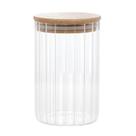 Porta Mantimento de Vidro Borossilicato com Tampa de Bambu 510ml 29262 - Wolff