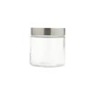 Porta Mantimento de Vidro com Tampa de Aço Redondo 1,3L Casa Del Grande Porta Mantimento de Vidro com Tampa de Aço Redondo 1,3L Casa Del Grande