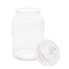 Porta Mantimento Lyor Arena de Vidro Incolor 1,5L