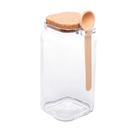 Porta Mantimento Lyor Quadrado de Vidro 1,15L Porta Mantimento Lyor Quadrado de Vidro 1,15L