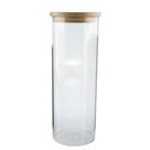 Porta Mantimento Vidro Borossilicato Tampa Bambu 1,8L -Dynasty Porta Mantimento Vidro Borossilicato Tampa Bambu 1,8L -Dynasty