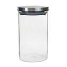 Porta mantimentos com tampa de metal e silicone 850ml