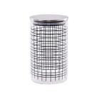 Porta Mantimentos Grid em Vidro Borossilicato Transp.1000ml