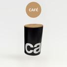 Porta Mantimentos Lata Metal Galvanizado 1100ml Café Biscoito Açúcar Hermético Organizador Cozinha