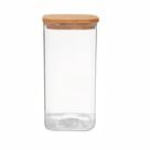 Porta Mantimentos Quadrado Em Vidro Borossilicato Mimo Style 1,5l