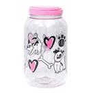 Porta Mantimentos Redondo Dog 3,6l Rosa - Ração