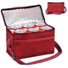 Porta Marmita Bolsa Térmica Fitness De Poliéster Vermelho