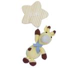 Porta Maternidade Estrela com Girafa de Cachecol Azul Quarto Bebê Infantil Menino Porta Maternidade Estrela com Girafa de Cachecol Azul Quarto Bebê Infantil Menino
